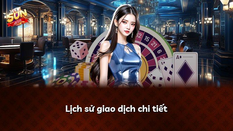 Lịch sử giao dịch chi tiết